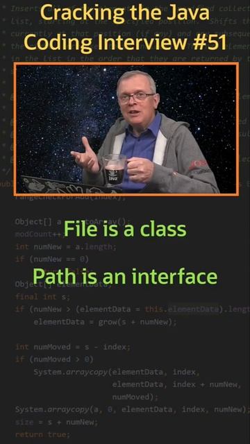 Вопрос 51. File vs Path. #java смотреть онлайн