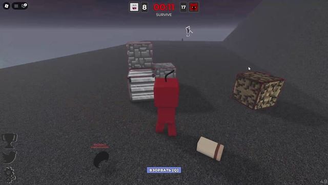 Роблокс!! Играю за КРИПЕРА и взрываю КРИПЕРОВ!!! #роблокс #крипер