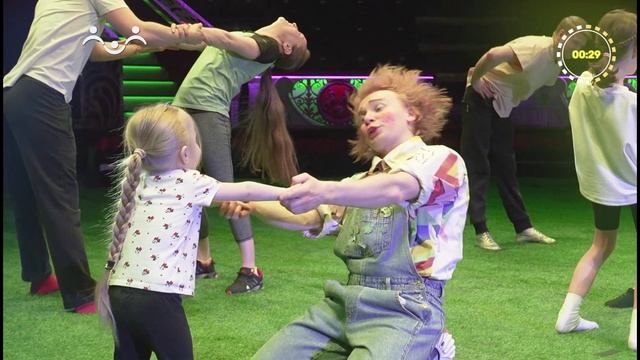 Весёлая зарядка в цирке Никулина. Вып.06 смотреть онлайн