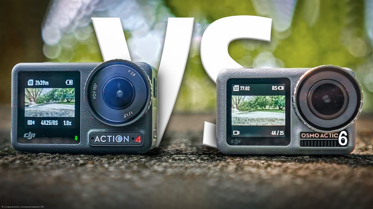 DJI Osmo Action 6 против Osmo Action 4. Стоит ли обновлять? смотреть онлайн