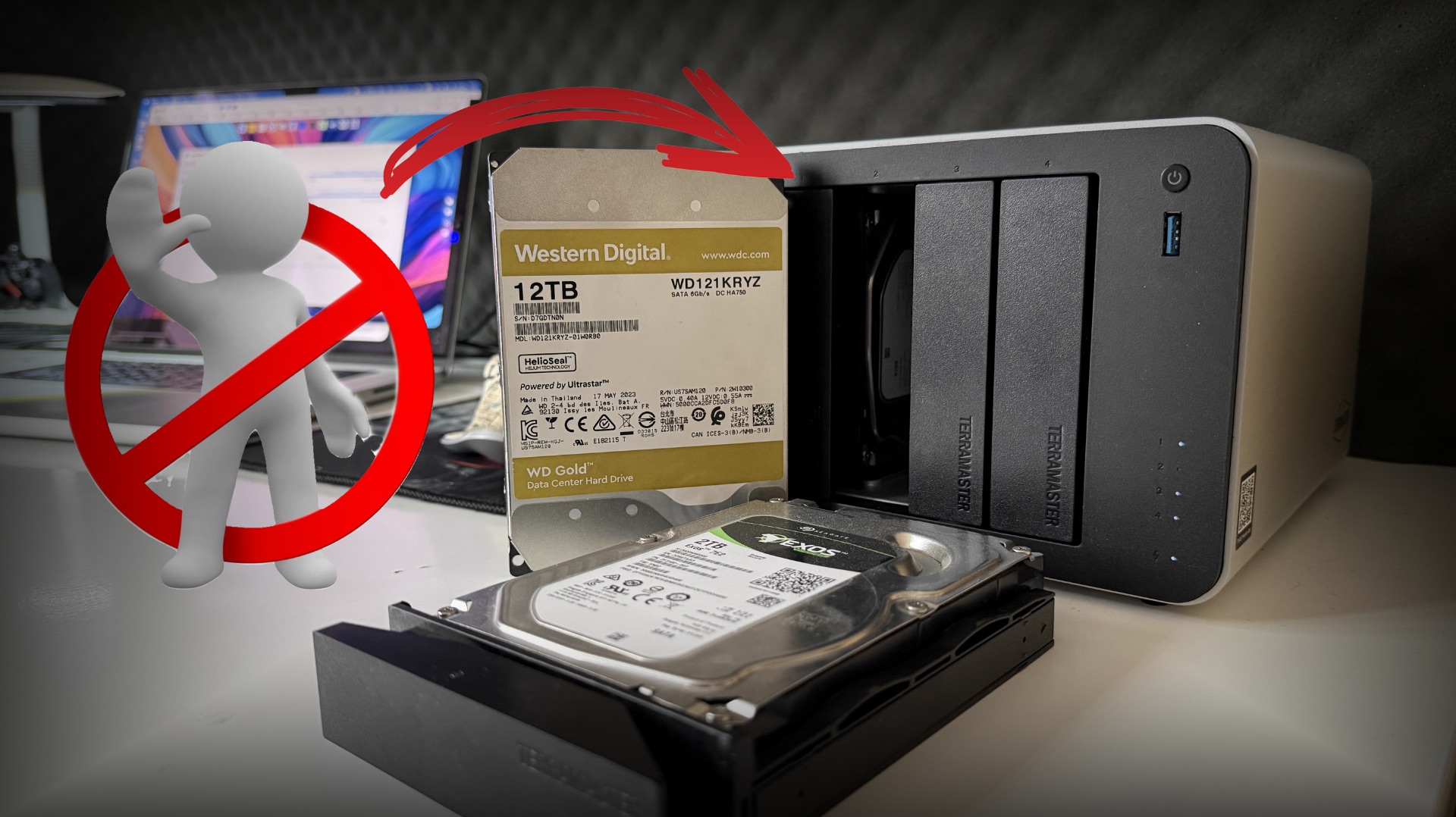 Что будет если выдернуть диск из работающего NAS | Жесть на видео смотреть онлайн