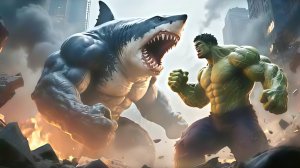 Халк против Короля акул. Эпичная битва.