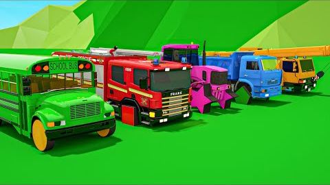 Превращать колеса в фигуры - Шалтай-болтай - детские стишки - Мультфильмы для детей смотреть онлайн