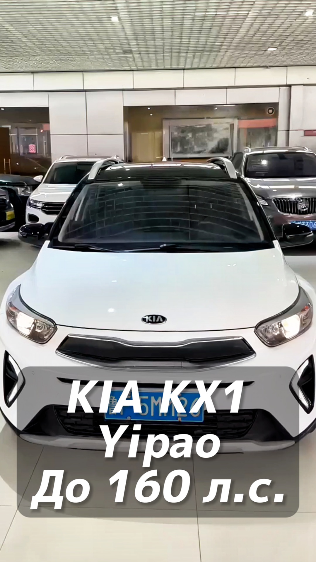 KIA KX1 Yipao 1.4L CVT авто до 160 л/с на заказ из Китая под льготный утиль смотреть онлайн