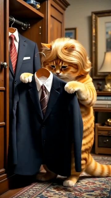 Кот и Трамп