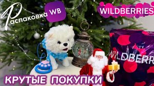 ЗАКАЗАЛА НА WILDBERRIES 🔥 КРУТЫЕ ПОДАРКИ НА НОВЫЙ ГОД! 🎄СУПЕР ТОВАРЫ! РАСПАКОВКА WB 🎅