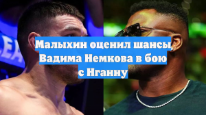 Малыхин оценил шансы Вадима Немкова в бою с Нганну