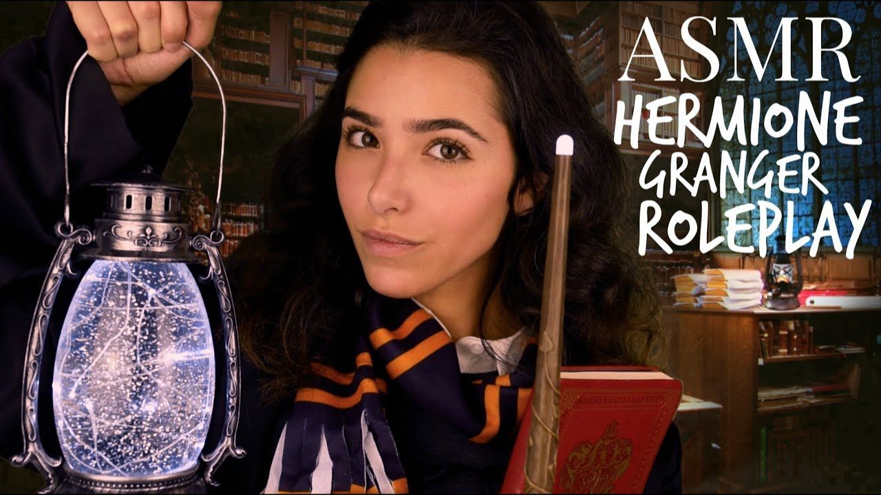 ASMR Hermione Roleplay | HARRY POTTER (Personal attention, Crinkly sounds, Light, Page turning смотреть онлайн