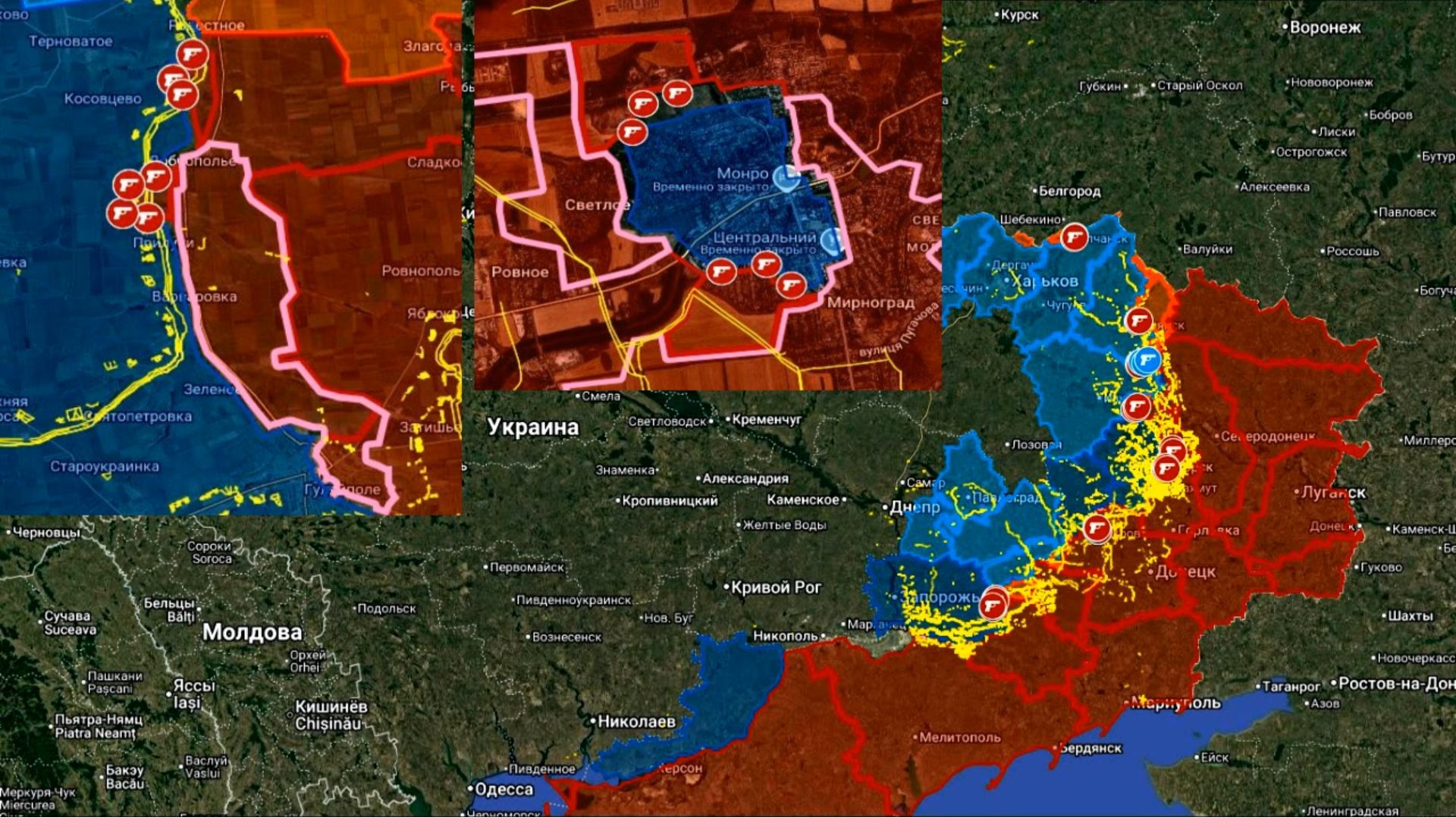 16.12.2025 Карта боевых действий. Последняя линия обороны противника перед Запорожьем смотреть онлайн