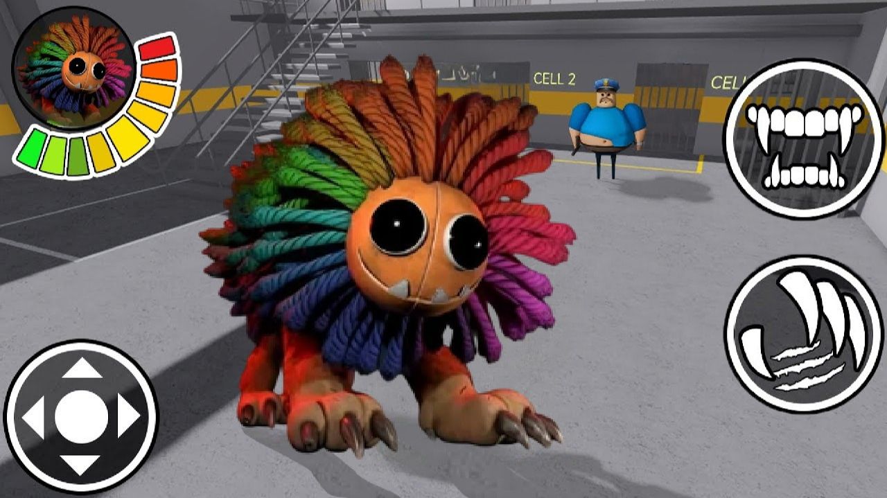Poppy Playtime：Глава 4 - Побег Барри из тюрьмы - Анимация Roblox смотреть онлайн