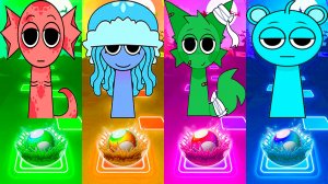 Coffin Dance Спрунки 152 уровень - Мультики про Спрунке | МУЛЬТФИЛЬМЫ SPRUNKI в Tiles Hop