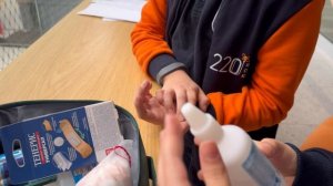 Первая помощь при порезе