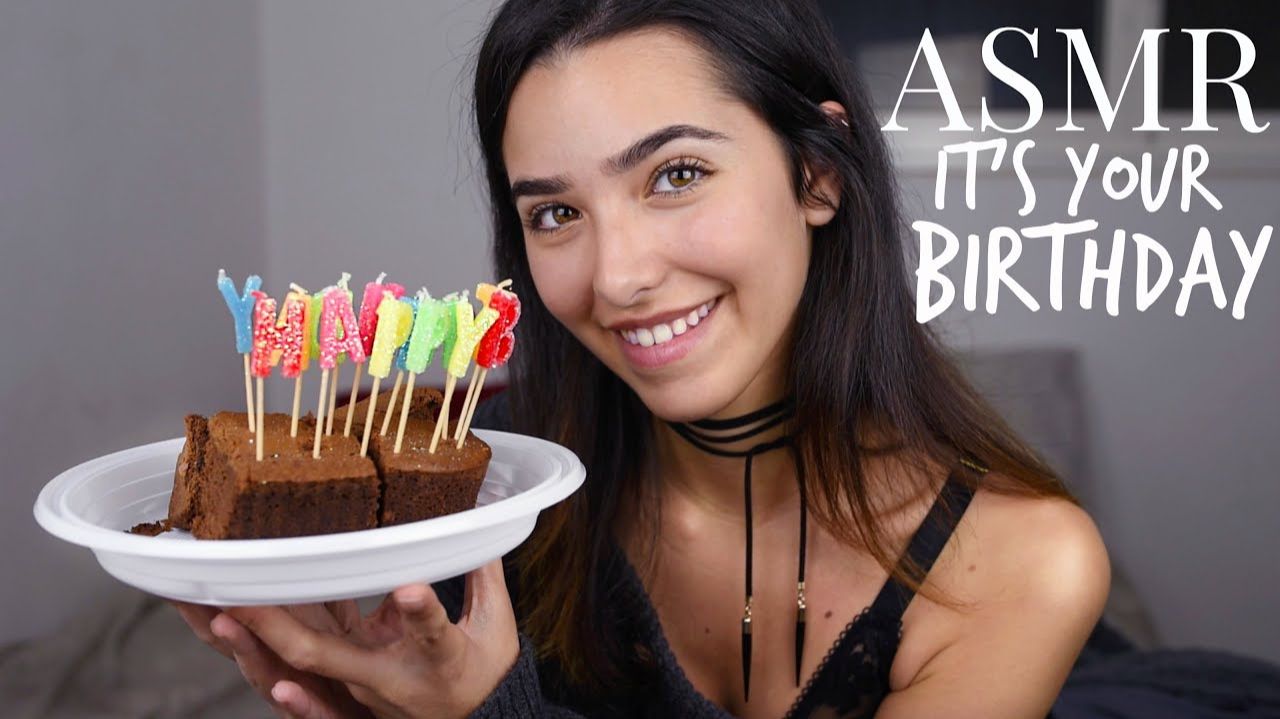 ASMR It's Your Birthday Roleplay! (Personal attention, Hair brushing, Lotion sounds, Tapping..) смотреть онлайн