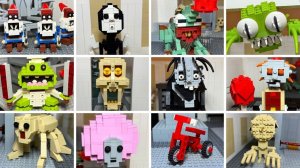 R. E. P. O. Лего Loom VS Headman VS Clown VS Bowtie VS Gambit VS Shadow Child VS Mentalist VS Chef