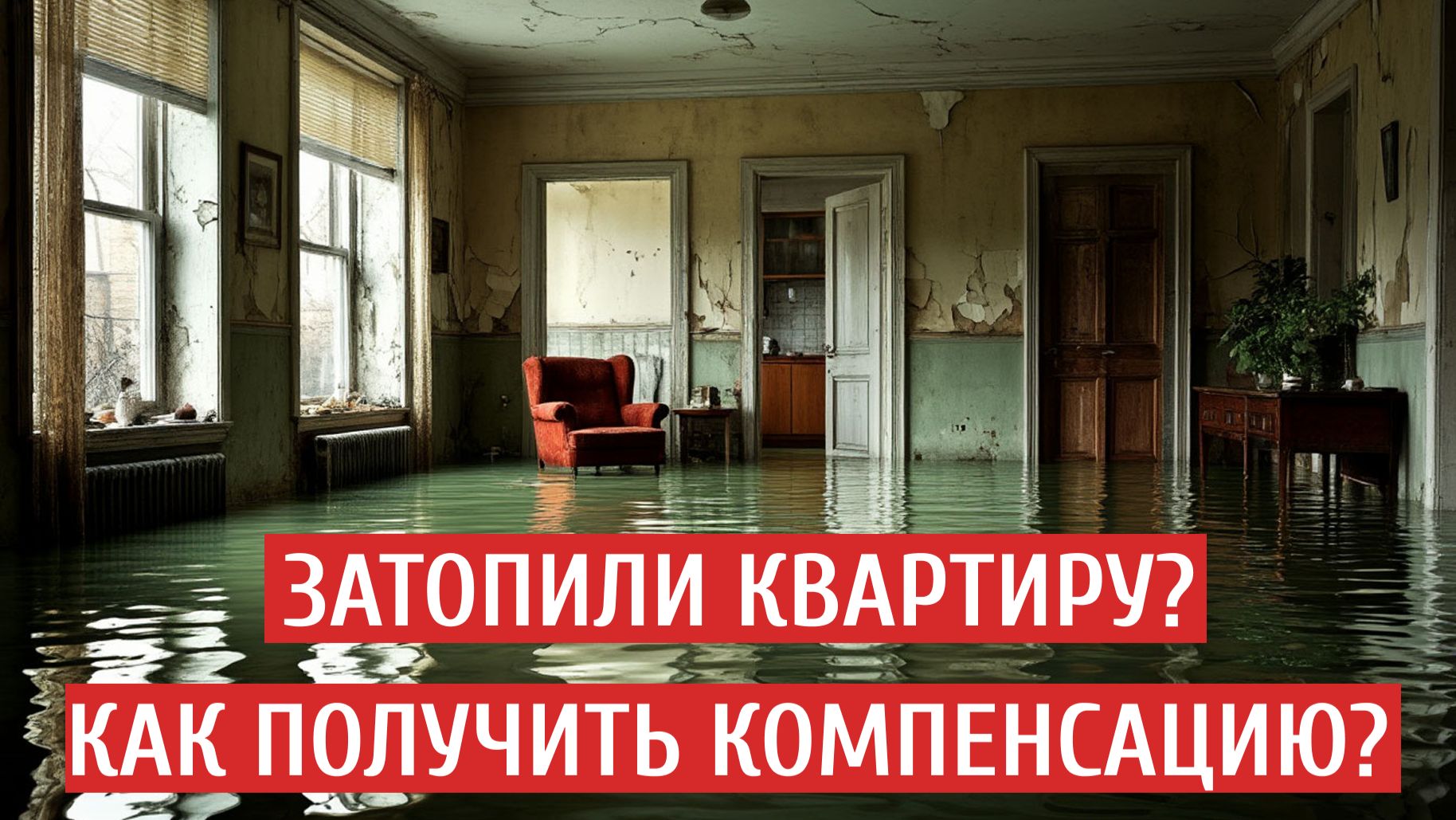 ЗАТОПИЛИ КВАРТИРУ? КАК ДОБИТЬСЯ КОМПЕНСАЦИИ? смотреть онлайн