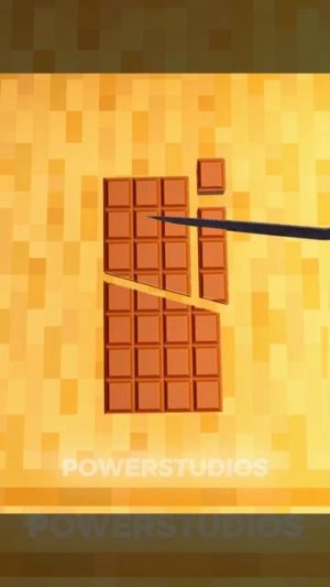 Minecraft Chocolate Trick 😈