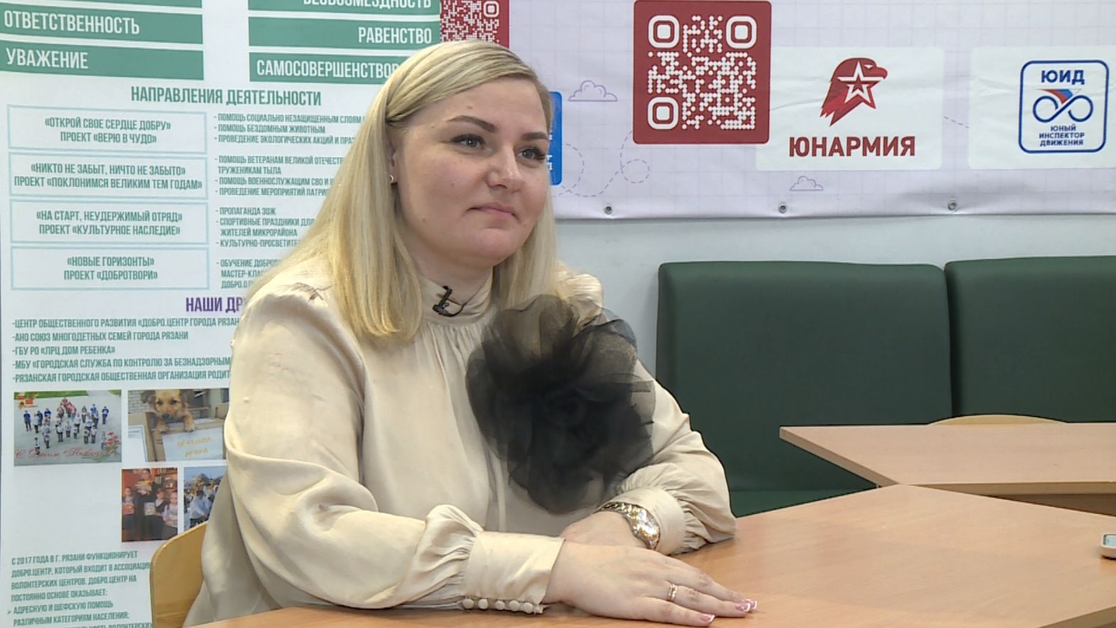 Актуальное интервью - Елена Гроздева - "Доброволец России" смотреть онлайн