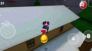 как найти 3 стикера в Снежной долине Super Bear Adventure