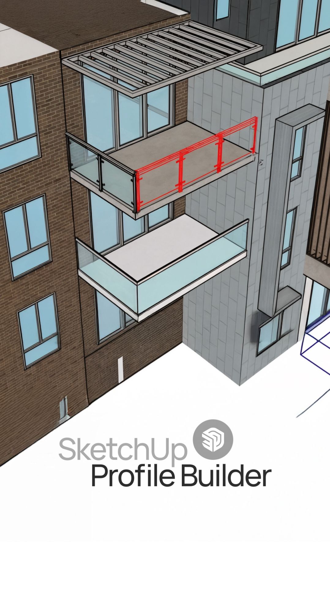 SketchUp. Расставляем ограждения с Profile Builder 4