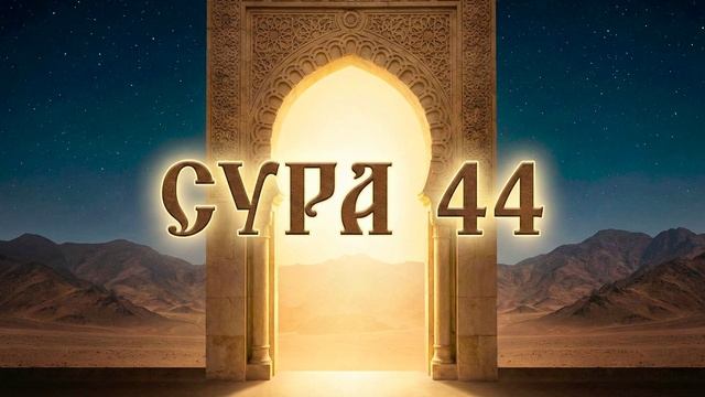 Сура 44 «Ад-Духан» | Для сжигания джиннов