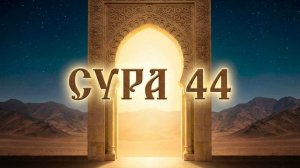 Сура 44 «Ад-Духан» | Для сжигания джиннов
