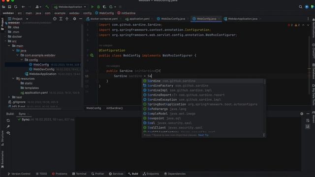 Хранилище файлов. Java + WebDav смотреть онлайн