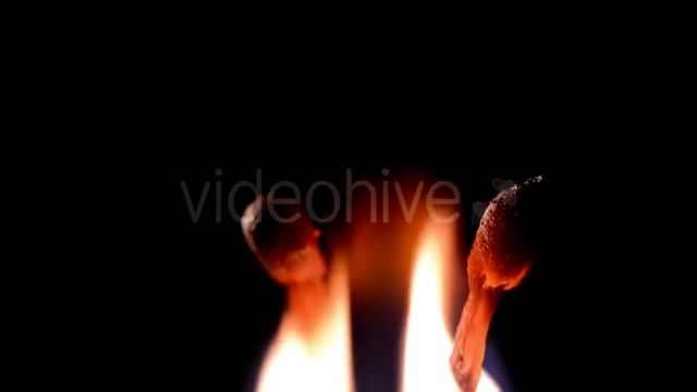 Burning Matches