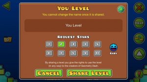 Как поставить пароль на уровень в Geometry Dash 2.2