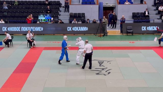 230 ед. Первенство Москвы по кудо 2025. смотреть онлайн