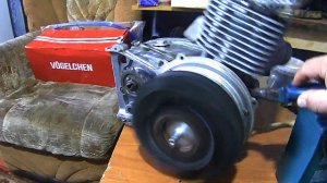 Мотороллер  " Муравей " 1983 года, из металлолома.