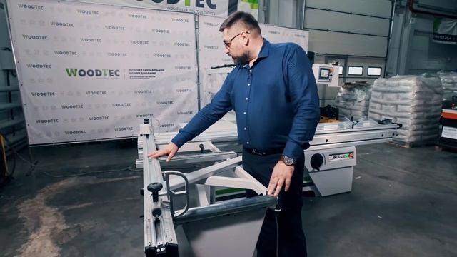 Форматно-раскроечный станок WoodTec PS 45 смотреть онлайн