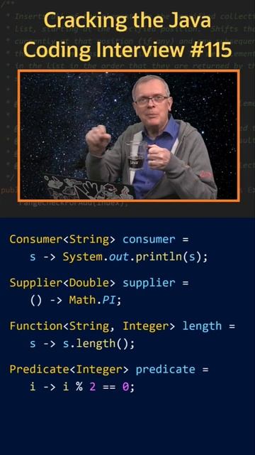 Вопрос 115. Фундоментальные функциональные интерфейсы. #java смотреть онлайн
