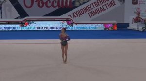 Дина Аверина. Мяч. ЧР 2020