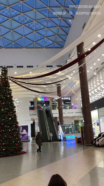 Новогодняя елка 2026 в ТЦ Акварель (г.Пушкино) #shorts смотреть онлайн