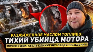 Это убивает ваш двигатель! Про разжижение масла топливом.