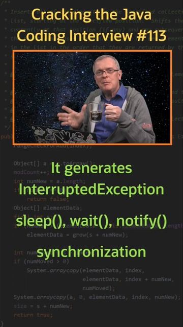 Вопрос 113. Thread.interrupt()? #java #threads смотреть онлайн