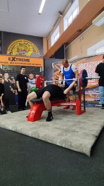 Военный жим - 170 кг.