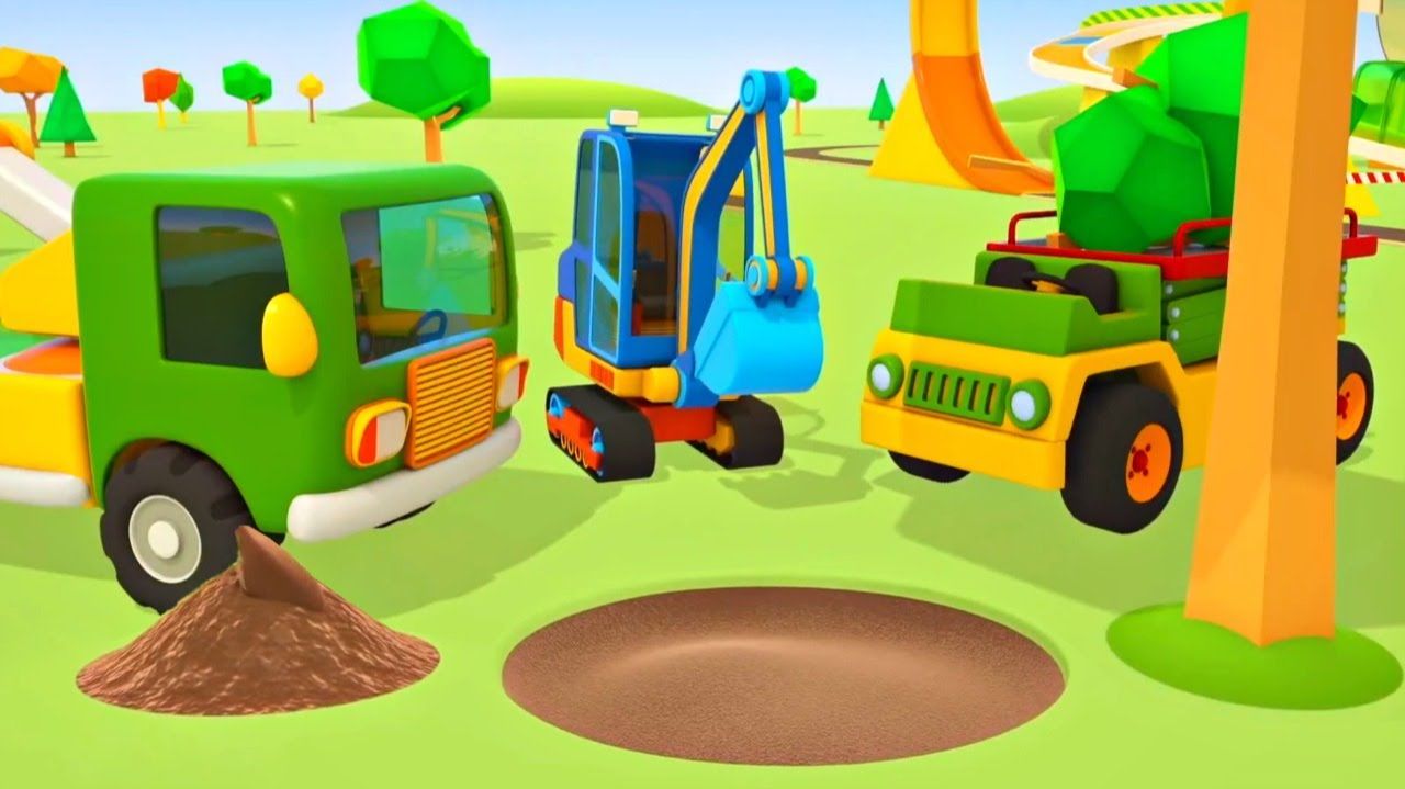 Машины помощники и ЯМА на дороге | Лучшие мультики ТВ Деткам в сборнике смотреть онлайн