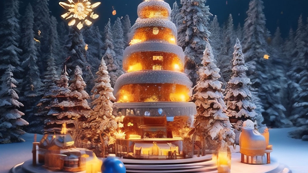 Теплые пожелания в канун нового года. Шикарная музыкальная открытка. смотреть онлайн