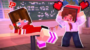 Джей Джей Сестра-УЧИТЕЛЬНИЦА первой ЛЮБВИ？!  - Анимация для Майнкрафта