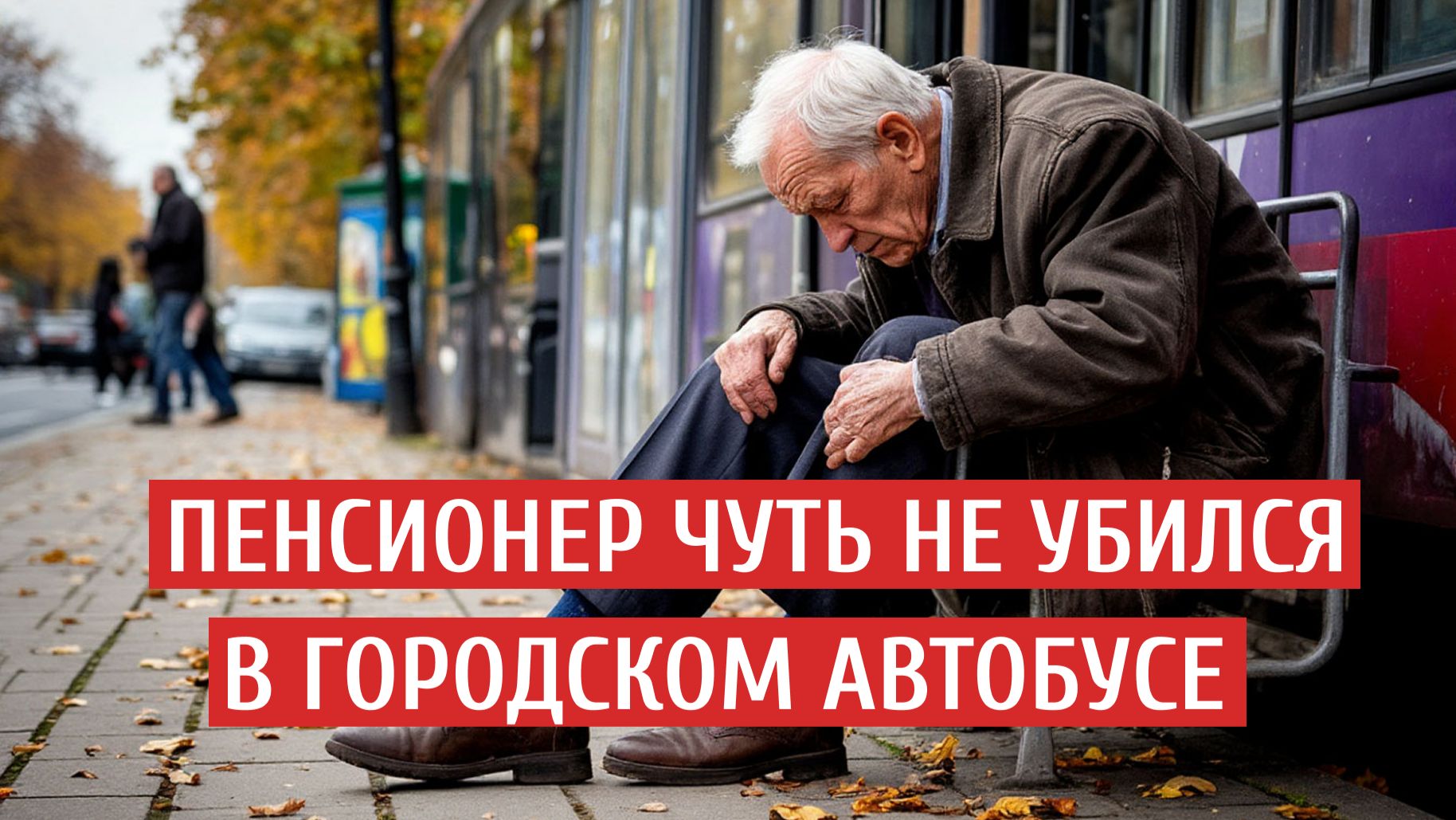 ПЕНСИОНЕР ЧУТЬ НЕ УБИЛСЯ В ГОРОДСКОМ АВТОБУСЕ смотреть онлайн