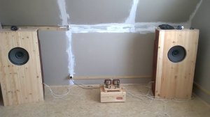 Ламповый однотактный усилитель на 6с33с + 4А-32