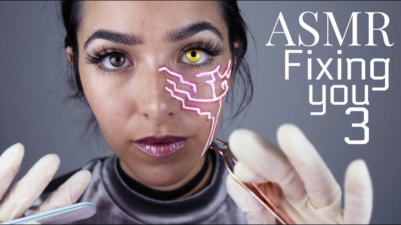ASMR Fixing You 3 (3DIO: Gloves sounds, Ear cleaning, Face Brushing, Scratching sounds and + смотреть онлайн