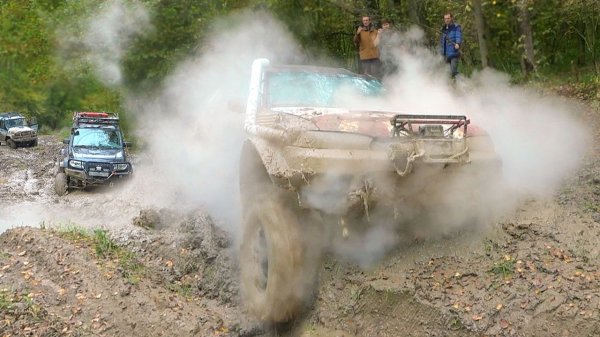 SUBARU УНИЧТОЖЕН?! Мы доигрались BMW X5, Nissan Patrol, Уаз Патриот и Jeep ЛЕсной оффроад