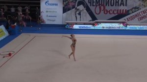 Дина Аверина. Обруч. ЧР 2020