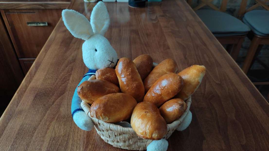 ПИРОЖКИ С ГРИБАМИ И КАРТОШКОЙ