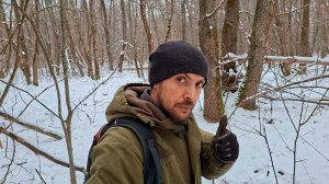 Серебро на зимней лесной дороге!