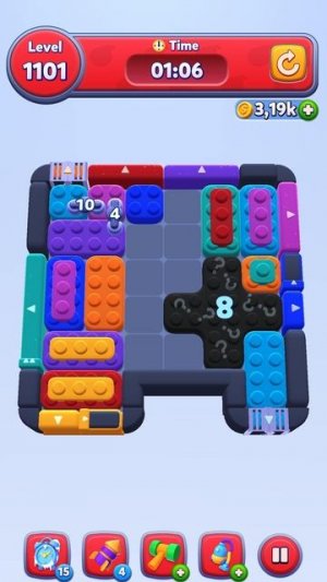 Color Block Jam 1101 Уровень