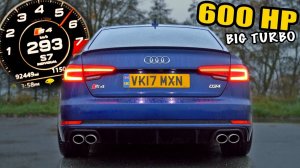 600ЛС AUDI S4 B9 НА МОЩНЫХ ТУРБИНАХ | 100-200КМ/Ч и КРУТОЙ ЗВУК V6 AutoTopNL