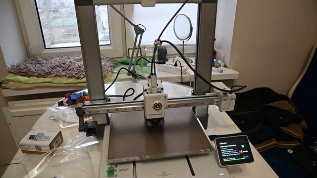 Bambu Lab A1 - Unpacking and assembly. Timelapse